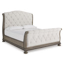  Size_California King  -- Ardenfield B944B5 California King Upholstered Sleigh Bed IMAGE 1