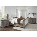  Size_California King  -- Ardenfield B944B5 California King Upholstered Sleigh Bed IMAGE 7