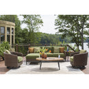  Signature Design by Ashley Horizon Hall P572-706 Round End Table IMAGE 7