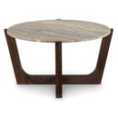  Signature Design by Ashley Tanidore T667-8 Round Cocktail Table IMAGE 2