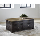  Signature Design by Ashley Drazmine T734-20 Lift Top Cocktail Table IMAGE 6