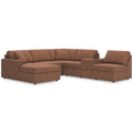  Manufacturer Color_Spice -- Signature Design by Ashley Modmax Fabric 6 pc Sectional IMAGE 1