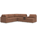  Manufacturer Color_Spice -- Signature Design by Ashley Modmax Fabric 6 pc Sectional IMAGE 1