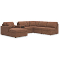  Manufacturer Color_Spice -- Signature Design by Ashley Modmax Fabric 6 pc Sectional IMAGE 1