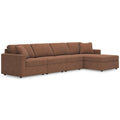  Manufacturer Color_Spice -- Signature Design by Ashley Modmax Fabric 4 pc Sectional IMAGE 1