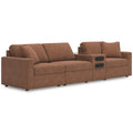  Manufacturer Color_Spice -- Signature Design by Ashley Modmax Fabric 4 pc Sectional IMAGE 1