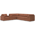  Manufacturer Color_Spice -- Signature Design by Ashley Modmax Fabric 7 pc Sectional IMAGE 1