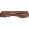  Manufacturer Color_Spice -- Signature Design by Ashley Modmax Fabric 6 pc Sectional IMAGE 1