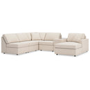  Manufacturer Color_Oyster  -- Modmax 92103S22 6 pc Sectional with Chaise and Storage Console IMAGE 1