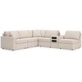  Manufacturer Color_Oyster -- Modmax 92103S23 6 pc Sectional with Audio Console IMAGE 1