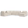  Manufacturer Color_Oyster -- Modmax 92103S42 8 pc Sectional with Chaise and Storage Consoles IMAGE 1
