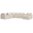  Manufacturer Color_Oyster  -- Modmax 92103S42 8 pc Sectional with Chaise and Storage Consoles IMAGE 1