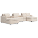  Manufacturer Color_Oyster  -- Modmax 92103S44 5 pc Pit Sectional with Storage Consoles IMAGE 1