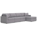  Manufacturer Color_Granite  -- Modmax 92104S27 4 pc Sectional with Chaise IMAGE 1