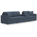  Manufacturer Color_Ink  -- Modmax 92121S29 4 pc Sectional with Storage Console IMAGE 1