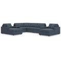  Manufacturer Color_Ink -- Modmax 92121S31 8 pc Double Chaise Sectional with Audio and Storage Consoles IMAGE 1