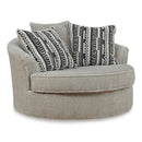  Benchcraft Calnita 2050221C Oversized Swivel Accent Chair IMAGE 1