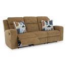  Manufacturer Color_Honey  -- Signature Design by Ashley Kanlow Reclining Fabric Sofa IMAGE 2