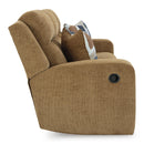  Manufacturer Color_Honey  -- Signature Design by Ashley Kanlow Reclining Fabric Sofa IMAGE 4