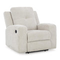  Manufacturer Color_Stone -- Signature Design by Ashley Danum Fabric Recliner with Wall Recline IMAGE 1