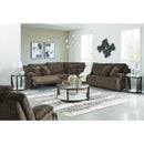  Manufacturer Color_Chocolate  -- Signature Design by Ashley Top Tier Rocker Fabric Recliner IMAGE 10