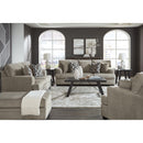  Manufacturer Color_Taupe  -- Signature Design by Ashley Stonemeade Stationary Fabric Chair with Ottoman IMAGE 4
