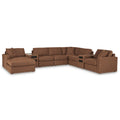  Manufacturer Color_Spice -- Signature Design by Ashley Modmax Fabric 8 pc Sectional IMAGE 1
