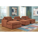 Manufacturer Color_Spice  -- Modmax 92102S49 5 pc Double Chaise with Audio Consoles IMAGE 2
