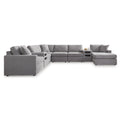  Manufacturer Color_Granite -- Modmax 92104S48 8 pc Sectional with Audio System and Chaise IMAGE 1