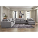  Manufacturer Color_Granite  -- Modmax 92104S48 8 pc Sectional with Audio System and Chaise IMAGE 2