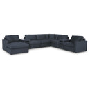  Manufacturer Color_Ink  -- Modmax 92121S47 8-PC Sectional with Chaise and Audio Consoles IMAGE 1