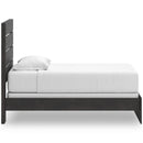  Size_Twin  -- Signature Design by Ashley Hollivern Panel Bed IMAGE 3