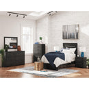  Size_Twin  -- Signature Design by Ashley Hollivern Panel Bed IMAGE 9