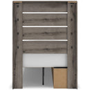  Size_Twin  -- Graystorm PCB2405B18 Twin Panel Storage Bed IMAGE 6