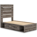  Size_Twin  -- Graystorm PCB2405B18 Twin Panel Storage Bed IMAGE 7
