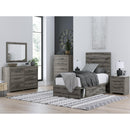  Size_Twin  -- Graystorm PCB2405B19 Twin Panel Bed with Storage IMAGE 10