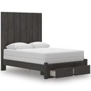  Size_Queen  -- Signature Design by Ashley Fraluna Panel Bed with Storage IMAGE 2