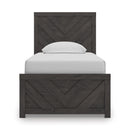  Size_Twin  -- Signature Design by Ashley Prendonea Panel Bed IMAGE 2