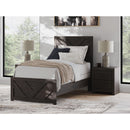  Size_Twin  -- Signature Design by Ashley Prendonea Panel Bed IMAGE 6