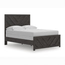  Size_Full  -- Prendonea B3789B3 Full Panel Bed IMAGE 1