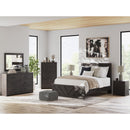 Size_Queen  -- Prendonea B3789B4 Queen Panel Bed IMAGE 9