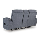  Signature Design by Ashley Studio Cave PC4980218 Power Reclining Loveseat with Console and Adjustable Headrest IMAGE 5