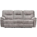  Minhas Furniture Power Reclining Fabric Sofa 8257 Power Reclining Sofa - Light Grey IMAGE 1
