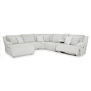  Manufacturer Color_Alloy  -- Top Tier 92706S2C 6 pc Reclining Sectional with Chaise IMAGE 2