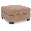  Manufacturer Color_Mocha -- Benchcraft Olten Fabric Ottoman IMAGE 1