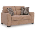  Manufacturer Color_Mocha -- Benchcraft Olten Stationary Fabric Loveseat IMAGE 1