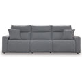  Manufacturer Color_Salt and Pepper -- Signature Design by Ashley ModMax II Power Reclining Fabric 3 pc Sectional IMAGE 1