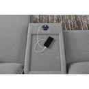  Manufacturer Color_Salt and Pepper -- Signature Design by Ashley ModMax II Reclining Fabric 6 pc Sectional IMAGE 5
