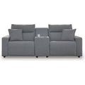  Manufacturer Color_Salt and Pepper -- Signature Design by Ashley ModMax II Power Reclining Fabric 3 pc Sectional IMAGE 1