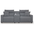  Manufacturer Color_Salt and Pepper -- Signature Design by Ashley ModMax II Power Reclining Fabric 3 pc Sectional IMAGE 1